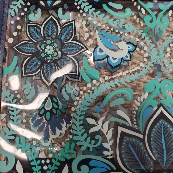 Vera Bradley Factory Style Clear Beach Wristlet NWT - Picture 3 of 7